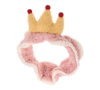ERINGOGO Soft Coral Fleece Spa Facial Headband for Women Wide Comfortable Hairband for Washing Face and Makeup Versatile Non Slip Crown Style Hair Accessory for All Hairstyles
