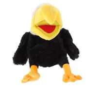 ERINGOGO Soft Plush Owl Hand Puppet for Storytelling Interactive Bird Shaped Role Play Plush Animal Puppet with Washable PP Cotton Lightweight for Adults Gift