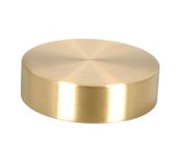 ERINGOGO Solid Brass Round Paperweight for Chinese Calligraphy Large Creative Letter Weight Smooth Polished Edges for Office and Painting Supplies Metal Pressing Tool for Calligraphy and