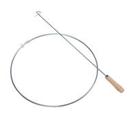 ERINGOGO Solid Thickened Rolling Iron Hoop for Teens Traditional Sensory Balance Trainer Hand-eye Coordination Development Outdoor Plaything