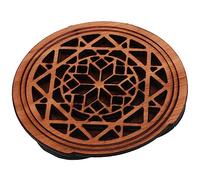 ERINGOGO Soundhole Cover for Guitar Wooden Soundhole Cover Practical Block Feedback Buffer for Guitar Screen