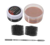 ERINGOGO Special Effects Wax Scar Makeup Set with Fake Scab Blood and Wound Skin Wax for Halloween Costume and Casualty Simulation