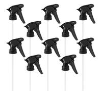 ERINGOGO Sprayer Nozzle 10pcs PET Trigger Spray Heads with 2 Spraying Patterns Compatible with Standard 28/400 Bottles for Beauty and Gardening