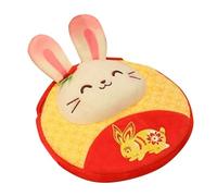ERINGOGO Spring Year Plush Rabbit Bag Cute Money Storage Crossbody Bag for Boys and Girls Featuring Traditional Chinese Patterns for Festivals and