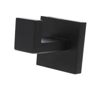 ERINGOGO Stainless Steel Coat Hook Wall Hanger for Bathroom and Closet Black Towel and Clothes Hook with Curved Design to Prevent Slippage Modern Door for Home Organization