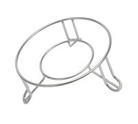 ERINGOGO Stainless Steel Pot Storage Holder Heat Insulated Steam Rack Kitchen Gadget for Pots and Pans Rustproof Pan Support Gas Hob Organizer