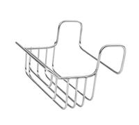 ERINGOGO Stainless Steel Sink Hanging Basket Double Basin Sponge Holder Soap Drainer Rack 304 Metal Kitchen Storage Organizer for Dishwashing and Bathroom Drainage