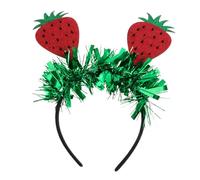 ERINGOGO Strawberry Headband for Women and Tropical Style Decorative Hairband Playful Party Headdress Photo Prop Accessory Fits