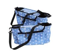 ERINGOGO Stroller Backpack Multi-Functional Stroller Accessory Organizer Bag for Bottles Cups Essentials Quick Release Buckles for Busy Parents The Go Stars