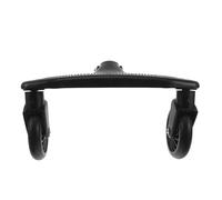 ERINGOGO Stroller Brake Wheels Replacement Front Rear Roller Silent Wheel Stroller Accessories for Pushchair and Walker Upgrades and Repairs Pu Material