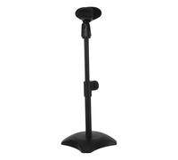 ERINGOGO Table Top Mic Stand Microphone Mic Anti Vibration Holder Desk for Live Singing Black
