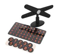 ERINGOGO Temporary Parking Number Display for Cars High Visibility Dashboard Contact Tag with Clear Phone Digits Portable Compact Design for Shopping Malls and Social Events