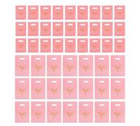 ERINGOGO Thank You Merchandise Handle Bags Small Boutique Packaging Party Present Plastic Bags with Handle 200pcs for Retail Shopping and Small Business Use