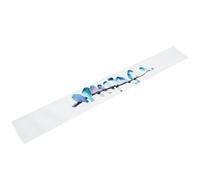 ERINGOGO Thickened Piano Keyboard Cover Dustproof Cloth for 88 Keys Electronic Keyboard Cleaning Care Protector in Kingfisher Blue