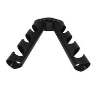 ERINGOGO Three-tier Rotating Dumbbell Holder Stand for Home Gym Exercise Equipment Space-saving Weight Rack with Easy Access and Stylish Design Dumbbell and Kettlebell Storage Organizer