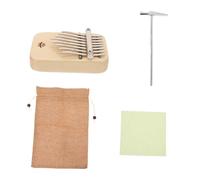 ERINGOGO Thumb Piano for Beginners Portable Kalimba Musical Instrument Wood Color Easy to Carry Crisp Sound for Music and Beginners for Playing Melodious Melodies Anytime