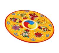 ERINGOGO Tibetan Singing Bowl Cushion Pad Lightweight and Compact Design for Meditation Yoga and Healing Buddhist Sound Bowl Accessory Embroidery