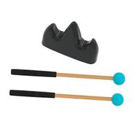 ERINGOGO Tongue Drum Mallet Set with Wooden Rods and Rubber Tips Suitable for Music Instrument Practice and Percussion Accessories Use