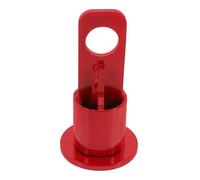 ERINGOGO Tow Hitch Trailer Tongue Control Lawn Mower Hitch Accessory Red Finish Versatile Stable Hitching for Various Trailers