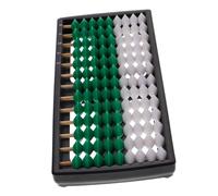ERINGOGO Traditional Nine-bead Abacus for Math Learning at Home Portable Chinese Counting Tool for Students and Educational Arithmetic for Brain Development and Hand-eye Coordination