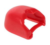 ERINGOGO Trailer Hitch Ball Protective Cap Aerodynamic Red Plastic Cover Snap Fit Dustproof Weather Resistant Towbar End Cap for Rv Caravan Truck Coupling Head Guard