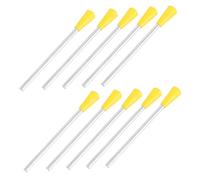 ERINGOGO Triangle Iron Mallets 10pcs Metal and Plastic Percussion Sticks for Early Childhood Music Teaching and Performance