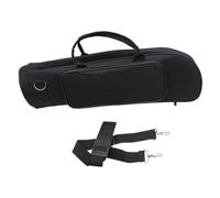 ERINGOGO Trumpet Bag Portable Oxford Cloth Carrying Case Shoulder Strap Handle for Young Musicians Spacious Storage for Trumpet Accessories