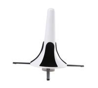 ERINGOGO Trumpet Holder Foldable Tripod Stand with Rotating Screw and Detachable Metal Bracket, 3 Metal Leg Base in White, Compatible with Trumpet and Wind Instruments for Stable
