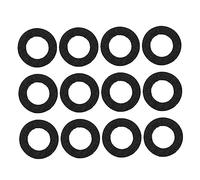 ERINGOGO Trumpet Key Pads Felt Musical Instrument Accessories for 20pcs General-purpose Black Sturdy and Protective Replacement Instrument Pads Trumpet and Trombone