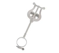 ERINGOGO Trumpet Lyre Clarinet Music Score Holder, Sheet Music Holder in Iron, Silver, Wear-resistant, Lightweight, Holds Score Firmly, Portable for Marching Band