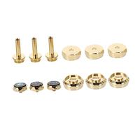 ERINGOGO Trumpet Piston Button Buckles Press Covers for Musical Instrument Accessories Snaps for Easy Use Trumpets