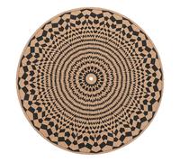 ERINGOGO Turntable Mat Vinyl Record Slipmat: Geometric Flower Record Player Platter, Noise Reduction for Turntables Antistatic 12 Inch