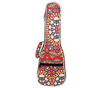 ERINGOGO Ukulele Bag Portable Water Resistant Ukulele Bag for Travel and Gig Use Soft Sponge Interior for Musicians The Go Random Color