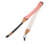 ERINGOGO Ukulele Shoulder Strap with Double Hooks Comfortable Instrument Belt for Adults and No Punching Design Ukulele Strap in Nude Pink