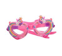 ERINGOGO Unicorn Swim Goggles Fog UV Protection Adjustable Comfortable Eyewear for Boys Cartoon Design for Pool Parties and Training
