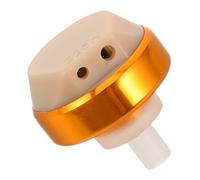ERINGOGO Universal for Hearing Replacement in Aid Tips Ear Silicone with Custom Fit and Pressure Reducing Soft Plastic Domes Suitable Nozzle Heads in Golden Seniors