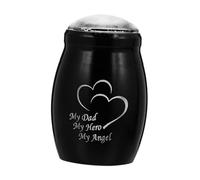ERINGOGO Urn for Small Bone Ashes Casket Commemorative Casket for Families Cinerary Urn for Home Garden Resting Place