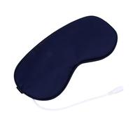 ERINGOGO USB Heated Eye Mask Dark Blue Warm Eye Mask for Travel and Meditation Lavender Aroma