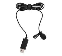 ERINGOGO USB Lavalier Lapel Microphone Cable Portable Recording Mic for Desktop Computer Laptop Streaming Conferencing Compatible with Smartphones Camcorders High Sensitivity Voice