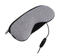 ERINGOGO USB Rechargeable Heated Eye Mask for Sleeping Moist Warm Eye Mask with Stress Relief Circulation Improvement and Dark Reduction Suitable for Office Workers and Students