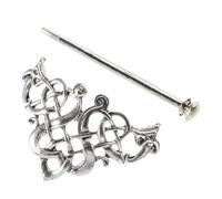 ERINGOGO Vintage Alloy Hair Stick for Women Simple Durable Decorative Hairpin Lightweight Chic Hair Accessories for Stylish Everyday Wear and Gift