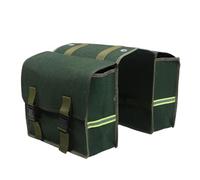 ERINGOGO Vintage Canvas Motorcycle Saddlebag Side Tool Pouch Adjustable Strap Motorbike Luggage Bag for Daily Riding Courier Mail