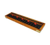 ERINGOGO Vintage Chinese Abacus for Students 17 Column Wooden Counting Frame Educational Arithmetic Tool for Learning Beads for Home and School Use