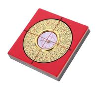 ERINGOGO Vintage Portable Copper Chinese Compass Taoist Supplies Lightweight Ancient Feng Shui Luo Pan for Beginners and Outdoor Navigation