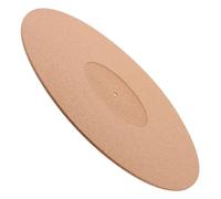 ERINGOGO Vinyl Turntable Cork Mat Anti-static Record Player Cushion Groove Elegant Design for Enhanced Playback Quality
