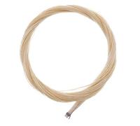ERINGOGO Violin and Erhu Bow Horse Hair Replacement Made from Premium Mongolian Horsetail, Pre-tied and Sealed at One End for Easy Attachment, Lightweight Beige Bow Hair Suitable