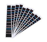 ERINGOGO Violin Finger Intonation Stickers for 4/4 Size Violin Fretboard Paper Decal with 10 Sheets and Professionals to Ensure Consistent Practice