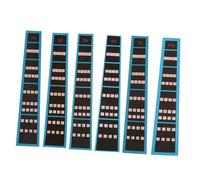 ERINGOGO Violin Fret Marker Stickers Intonation Chart for Beginners Durable Fingerboard Labels for and Understanding Violin Accessory