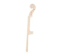 ERINGOGO Violin Neck with Maple Fingerboard Replacement Violin Accessory for Instrument Repair and Maker Supplies