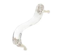 ERINGOGO Violin Shoulder Rest Clear Acrylic Chin Rest Cushion Pad for Beginners and Violinists Ergonomic Design for Reduces Shoulder Fatigue Improves Performance